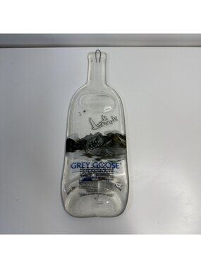 Rare Grey Goose 1.75L Flat Glass Bottle Wall Mount
